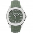 PATEK PHILIPPE AQUANAUT KHAKI DIAL GREEN STRAP