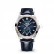 18W PATEK PHILIPPE ANNUAL CALENDAR BLUE DIA DIAL WATCH