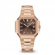 18R PATEK PHILIPPE CUBITUS BROWN DIAL WATCH BRACELET
