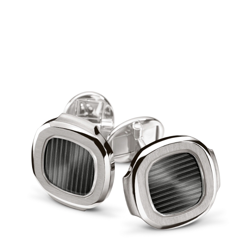 18W PATEK PHILIPPE NAUTILUS BLACK CUFF LINKS