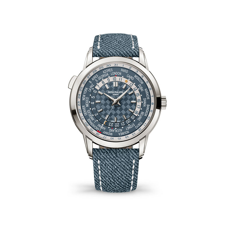 PATEK PHILIPPE COMPLICATION WORLD TIME BLUE-GRAY