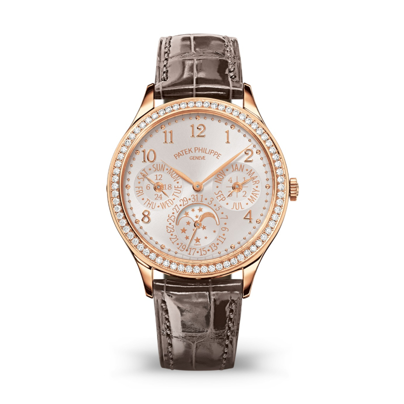 18R PATEK PHILIPPE LADIES PERPETUAL CALENDAR ROSE GOLD