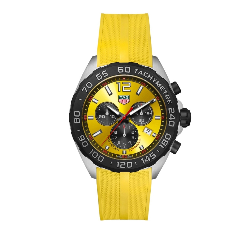 TAG HEUER FORMULA 1 CHRONOGRAPH 43MM YELLOW